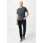 Iqoniq Yosemite gerecycled katoen pique polo, heather anthracite (XXS)