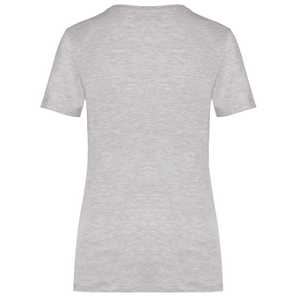 Dames-T-shirt met antibacteriële behandeling Oxford Grey 3XL