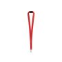 LEEDS. Polyester lanyard met veiligheidssluiting