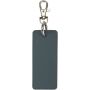 Resi Plus GRS gerecyclede rechthoekige bedelsleutelhanger - Hale blauw