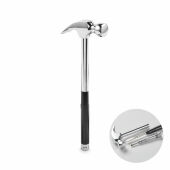 CLAW IT - Carbonstalen klauw hamer - Zilver