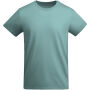Breda biologisch katoenen kindershirt met korte mouwen - Dusty Blue - 5/6
