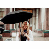 HITHERE - Giftset fles & paraplu - Zwart