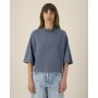 Stella Raya - Het dames cropped T-shirt van gerecycled katoen - XS