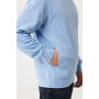 IQONIQ Yengo recycled katoen hoodie met steekzakken, sky blue (L)