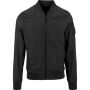 Nylon Bomber Jacket black S