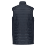 Bodywarmer Day To Day in twee stoffen Navy / Silver 5XL Bodywarmer Day To Day in twee stoffen Navy / Silver 5XL
