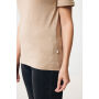 IQONIQ Manuel gerecycled katoen t-shirt ongeverfd, heather brown (XXXL)