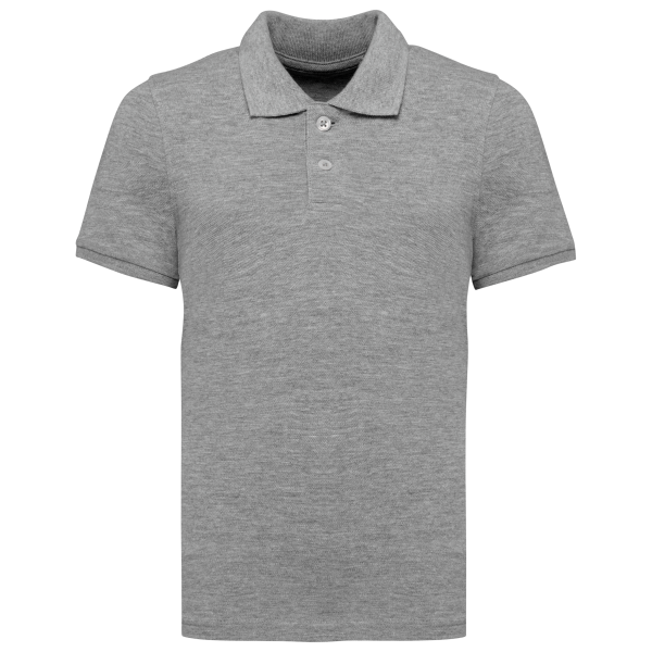 Umweltfreundliches Polohemd aus Pikeetrikot für Kinder Moon Grey Heather 4/6 Jahre Umweltfreundliches Polohemd aus Pikeetrikot für Kinder Moon Grey Heather 4/6 Jahre