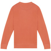 Ecologische uniseks sweater met ronde hals French Terry Washed Pomelo 4XL