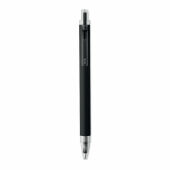 NOSTA - Gerecyclede aluminium balpen - Zwart