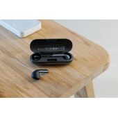Brandcharger wireless earbuds Aria gun metal