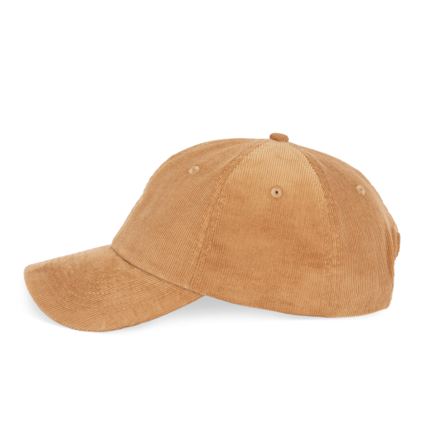 Fluwelen pet met laag profiel Amber Brown One Size Fluwelen pet met laag profiel Amber Brown One Size