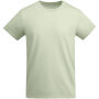 Breda biologisch katoenen kindershirt met korte mouwen - Mist Green - 11/12