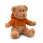JOHNNY - Teddybeer met sweatshirt - Oranje