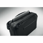 BOSTON - 15" laptop jacquard rugzak - Zwart BOSTON - 15" laptop jacquard rugzak - Zwart