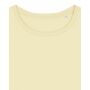 Stella Serena - Het dames T-shirt met lage ronde hals - Butter (XS)