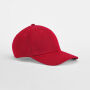EarthAware® Clas. Org. Cotton 6 Panel Cap - Classic Red - One Size
