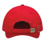 COTTURE - 6-panel baseballpet rood