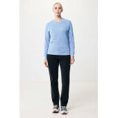 IQONIQ Zion gerecycled katoen sweater, sky blue (XXS)