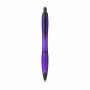Athos TransBlack RCS Recycled ABS pen - paars Athos TransBlack RCS Recycled ABS pen - paars
