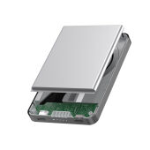 Urban Vitamin Marin 5000mAh magnetic 15W wireless powerbank, zwart