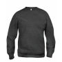 Basic R/N Sweater Anthracite.M XS