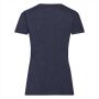 FOTL Lady-Fit Valueweight T, Vintage Heather Navy, XS
