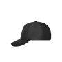 6 Panel Workwear Cap - COLOR - black one size
