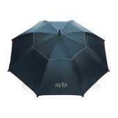 AWARE™ 27" Hurricane stormparaplu, blauw