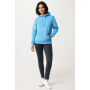 IQONIQ Jasper gerecycled katoen hoodie, tranquil blue (L)