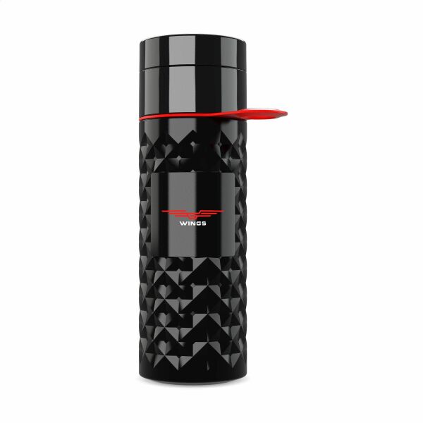 Join The Pipe Nairobi Ring Bottle Black 500 ml Flasche - schwarz/rot Join The Pipe Nairobi Ring Bottle Black 500 ml Flasche - schwarz/rot