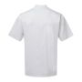 Essential Short Sleeve Chef's Jacket, White, XS, Premier