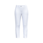 Ecologische enkellange chinobroek dames White 46 FR