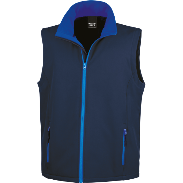 Core Printable Softshell Bodywarmer Navy / Royal 4XL Core Printable Softshell Bodywarmer Navy / Royal 4XL