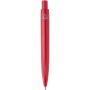 Ramin mini balpen van gerecycled plastic (blauwe inkt) - Rood