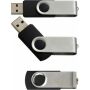 ABS USB stick (16GB/32GB) Lex zwart/zilver