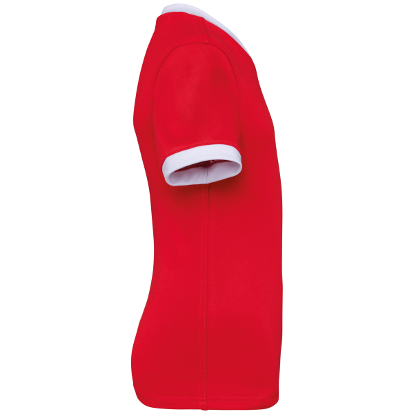 Kinder rugbyshirt met korte mouwen Sporty Red 4/6 jaar Kinder rugbyshirt met korte mouwen Sporty Red 4/6 jaar