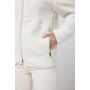 IQONIQ Diran gerecycled polyester pile-fleece jas, naturel (L) IQONIQ Diran gerecycled polyester pile-fleece jas, naturel (L)
