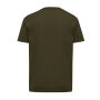 IQONIQ Sierra lichtgewicht gerecycled katoen t-shirt, khaki (XXS)