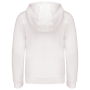 Kinder sweatvest met capuchon White 6/8 jaar