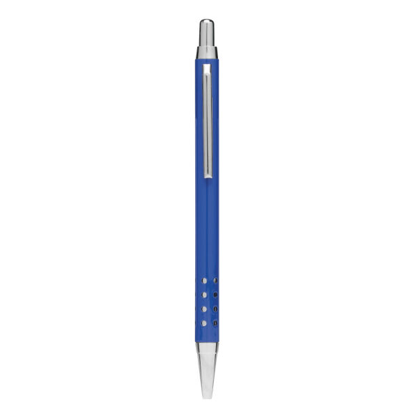 BUDAPEST - Messing balpen glanzend blauw BUDAPEST - Messing balpen glanzend blauw