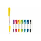 Balpen Nash grip hardcolour - Wit / Lichtblauw