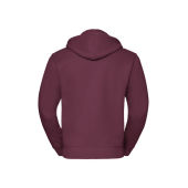 Authentic Sweatvest met capuchon Burgundy XXL Authentic Sweatvest met capuchon Burgundy XXL