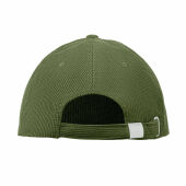 WALE - 5 panelen corduroy baseballcap - Legergroen