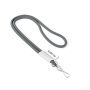 Polyester 2-kleurige koord-lanyard met full color label