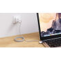 Urban Vitamin Stockton 65W gerecycled TPE/PET magn. kabel, wit