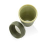 Topl Recycled Plastic To Go beker gepatenteerd 360 Lid 354ml, groen