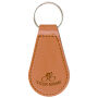 Sleutelhanger P02427, Leder, Cognac