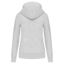 Ecologische damessweater met capuchon Ash Heather XS